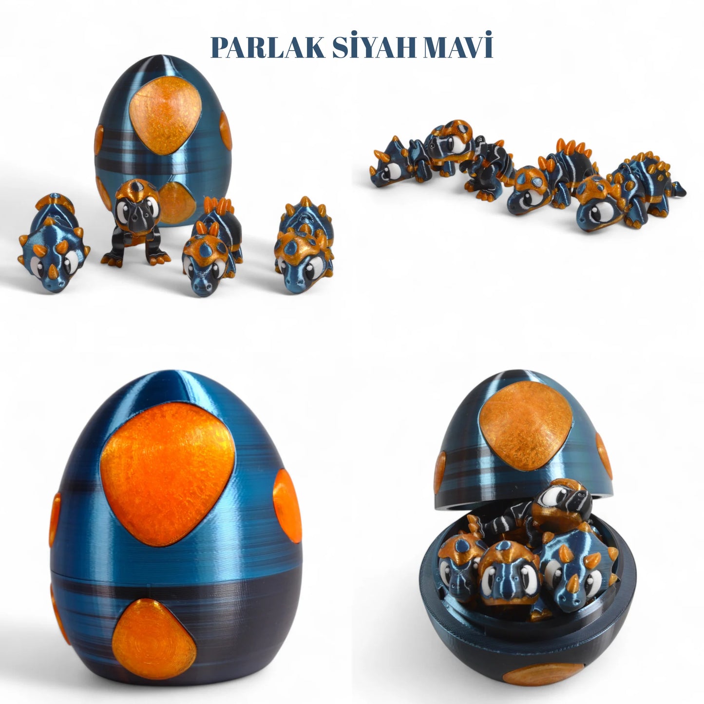 Renkli Dinozorlar Mini Figür Seti