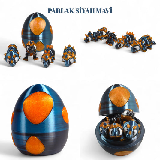 Renkli Dinozorlar Mini Figür Seti