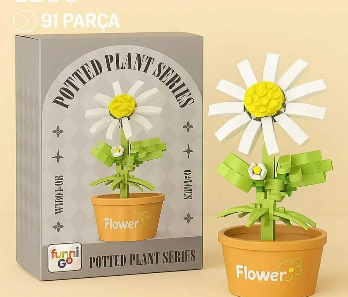 Potted Plant Serisi Bricks Lego