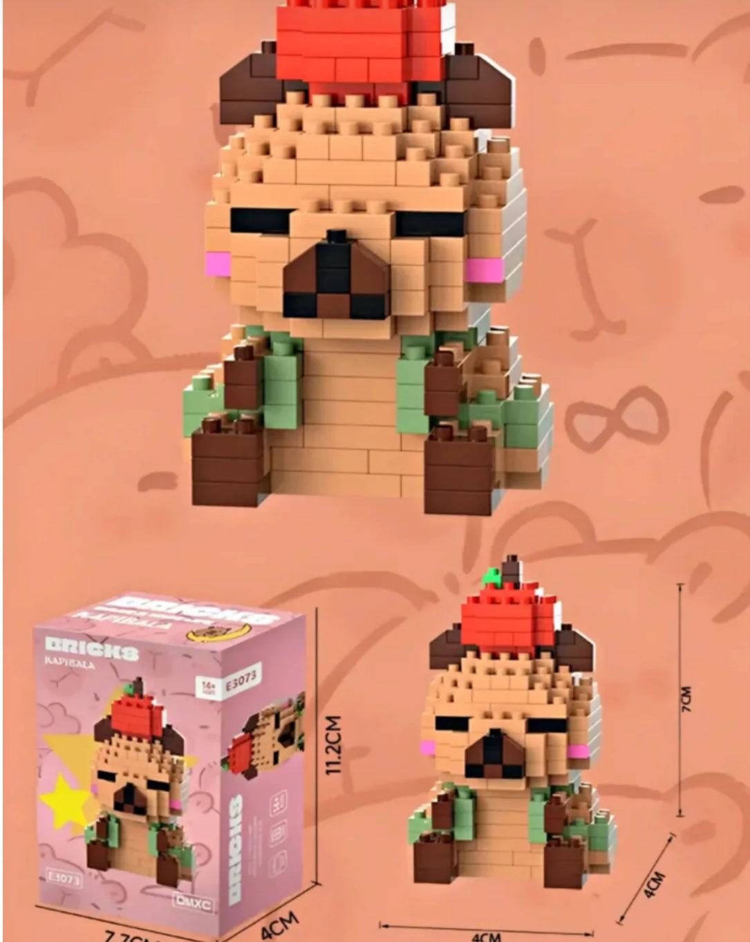 Capybara Lego Bricks