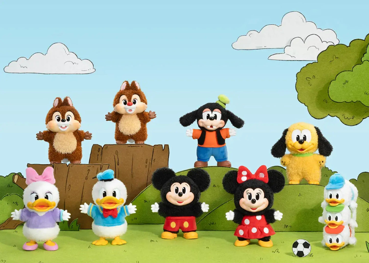 Mickey Aile Birlikte Serisi Peluş Gizemli Kutu